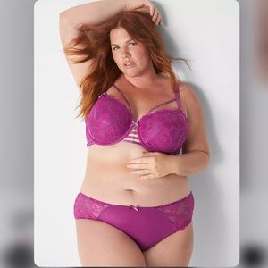 🚫SOLD🚫Cross-Dye Lace Boost Balconette Bra